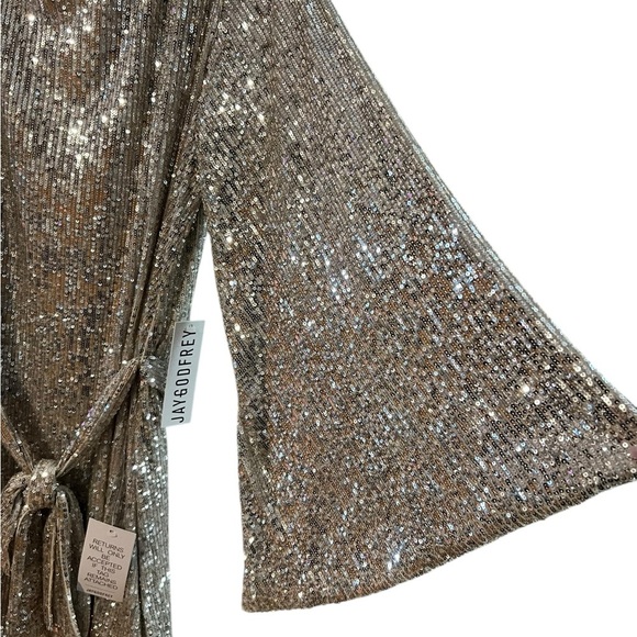 JAYGODFREY Maggie Sequin Mini Dress - Size 6- NWT - Smoke Free Home! - Picture 8 of 12